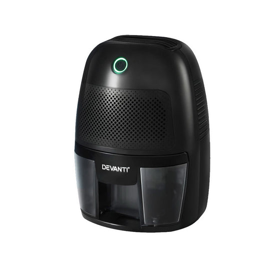 Devanti Dehumidifier 600ML Air Purifier Black-0
