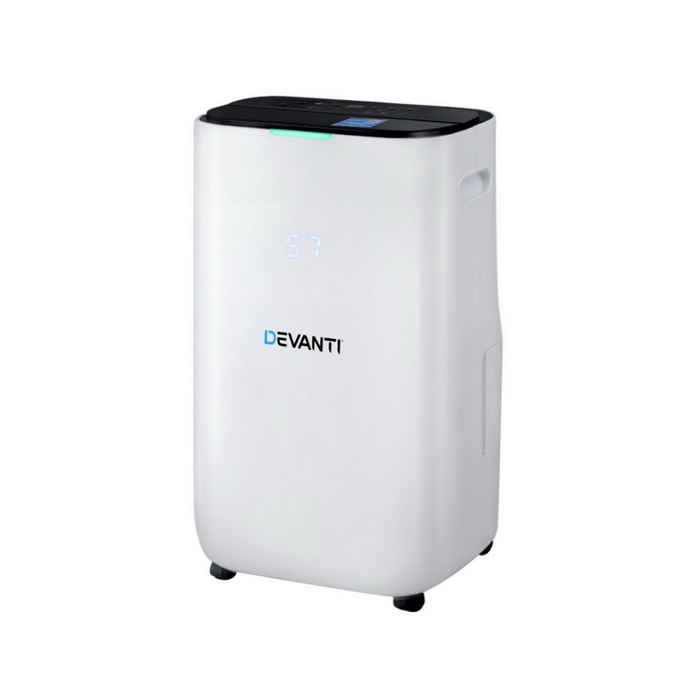Devanti Dehumidifier 20L Air Purifier White-0