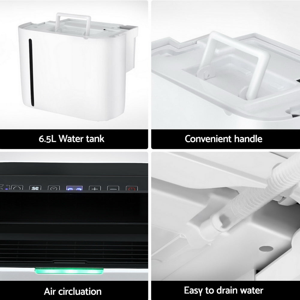 Devanti Dehumidifier 20L Air Purifier White-5