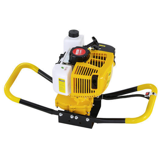 Giantz 74CC Post Hole Digger Motor Only Petrol Engine Yellow-0