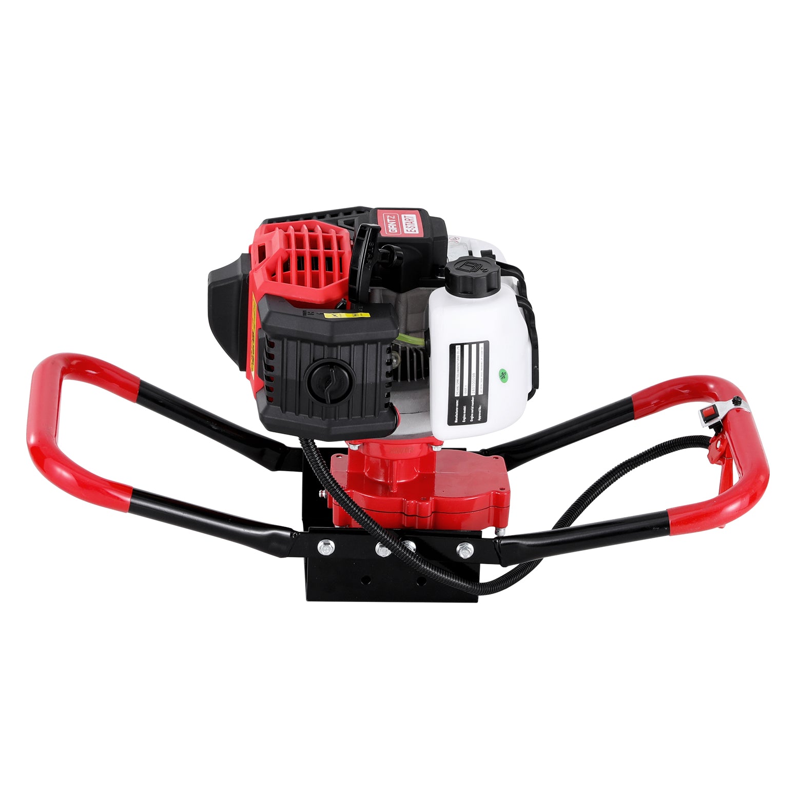 Giantz 65CC Post Hole Digger Motor Only Petrol Engine Red-2