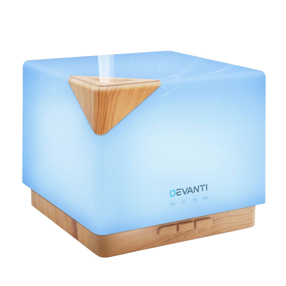 Devanti Aroma Diffuser Aromatherapy Humidifier 600ml-0