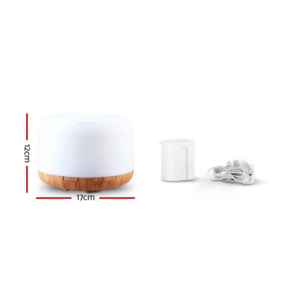 Devanti Aroma Diffuser Aromatherapy Humidifier 500ml-1