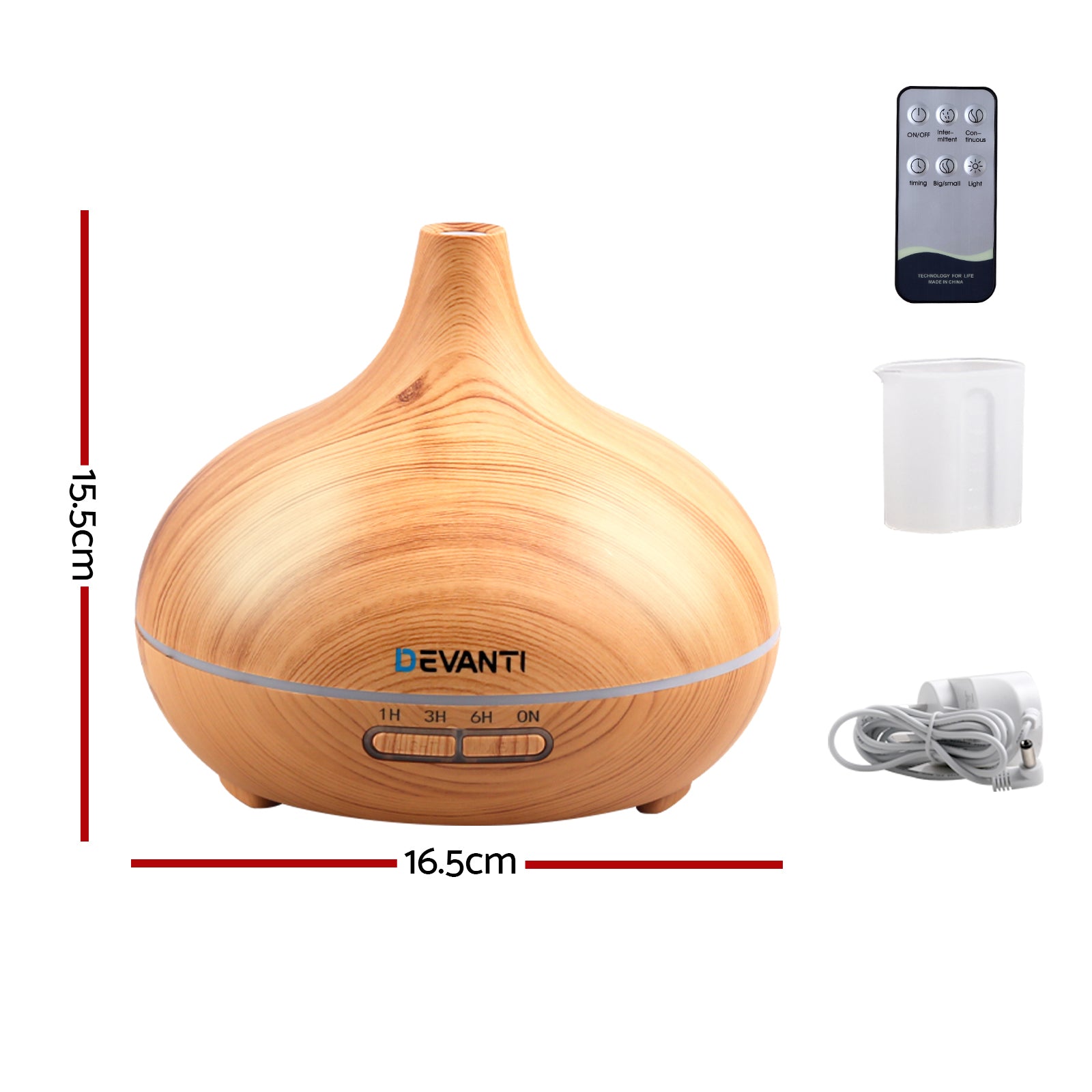 Devanti Aroma Diffuser Aromatherapy Humidifier 300ml-1