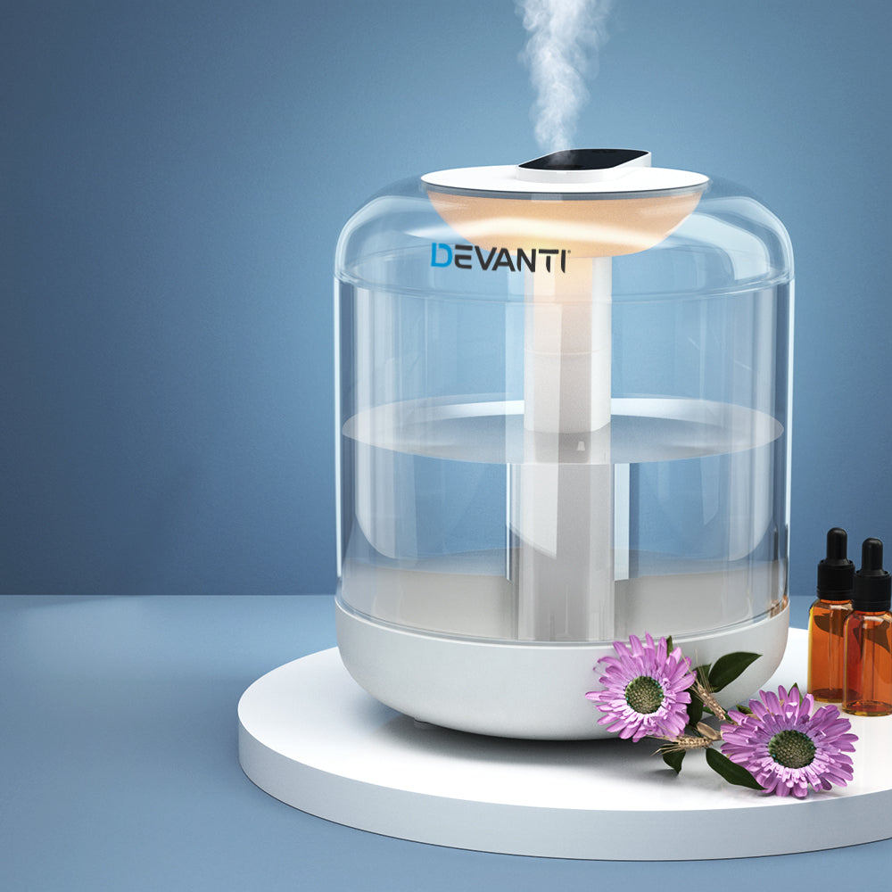 Devanti Aroma Diffuser Aromatherapy Humidifier 1L-7