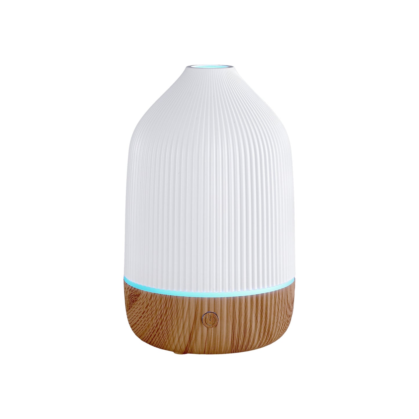 Devanti Ultrasonic Aroma Diffuser Aromatherapy 100ml LED Lights Iron Humidifier Forest-6