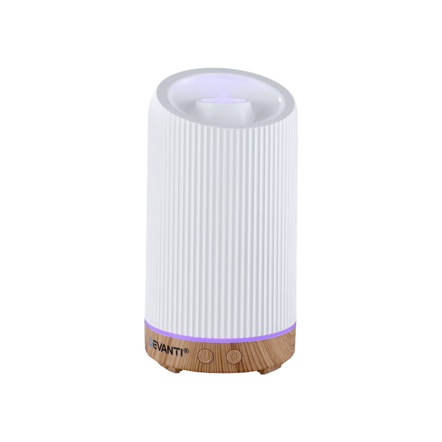Devanti Ultrasonic Aroma Diffuser Aromatherapy 200ml LED Lights Iron Humidifier Forest-6
