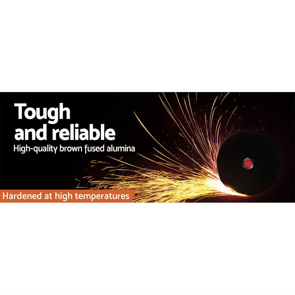 Giantz 200-Piece Cutting Discs 5" 125mm,Giantz 200pcs 5" Cutting Discs 125mm Angle Grinder Thin Cut Off Wheel for Metal-5