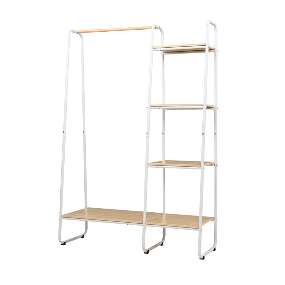 Artiss Wardrobe Clothes Rack Airer Coat Stand 150cm-2
