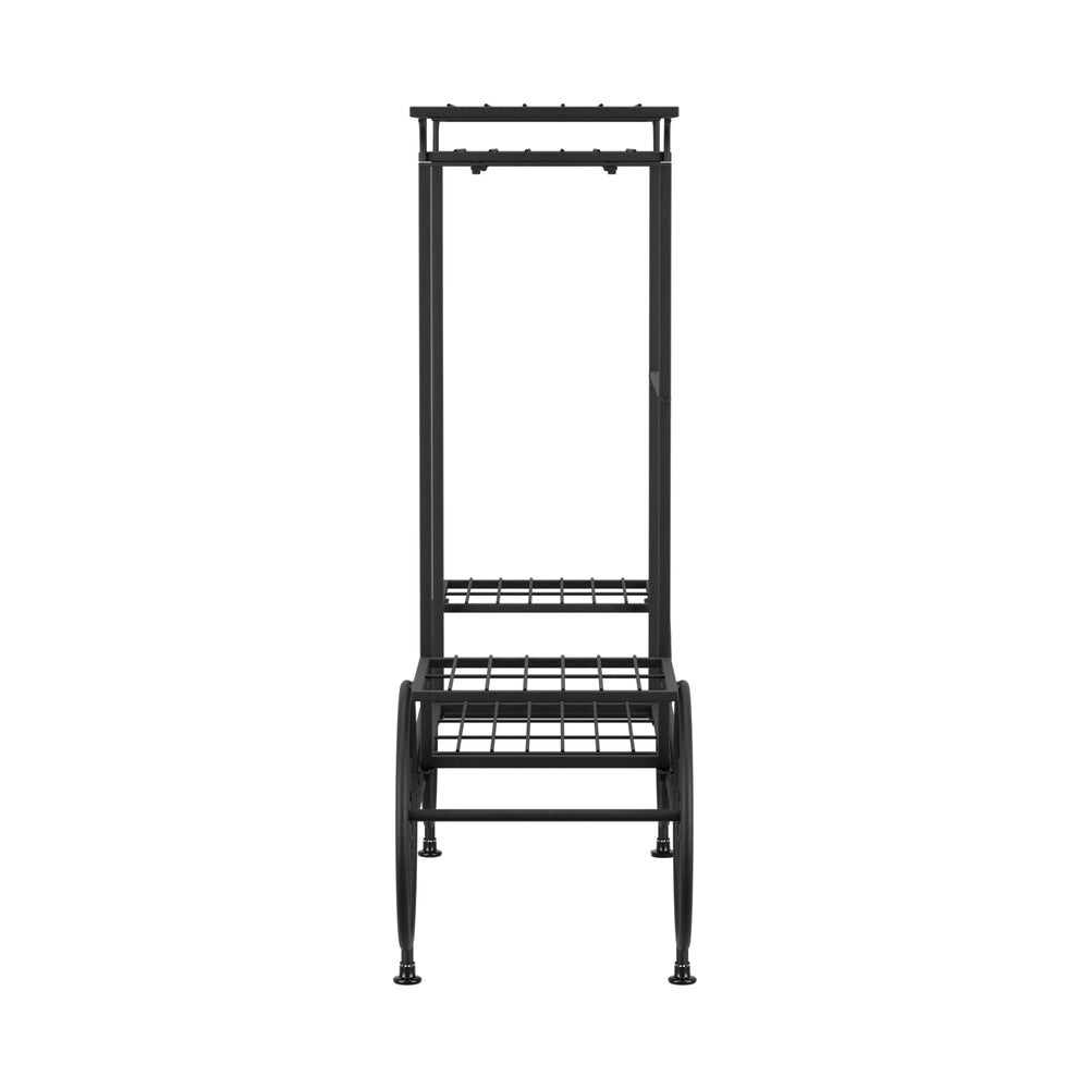 Artiss Plant Stand 6 Tier Iron 4 Wheeler-3