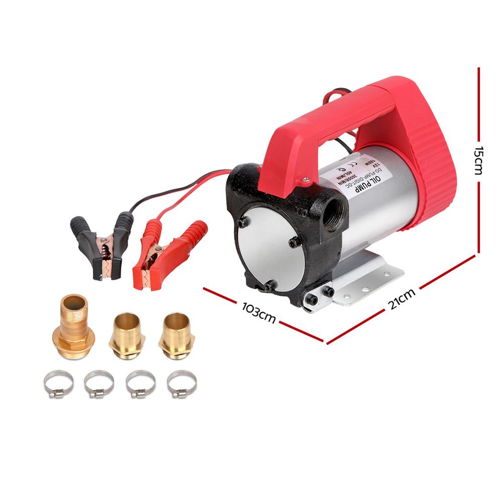 12V Electric Diesel Oil Bio-diesel Transfer Pump-1