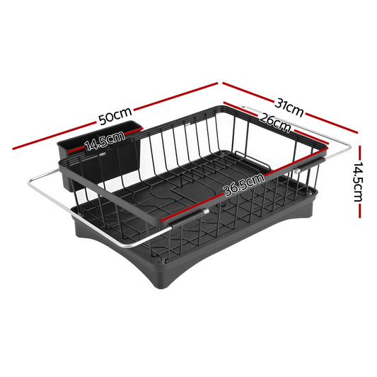 Cefito Dish Drying Rack for Kitchen Storage Organisation Kitchen Sink Organiser Dish Drainer