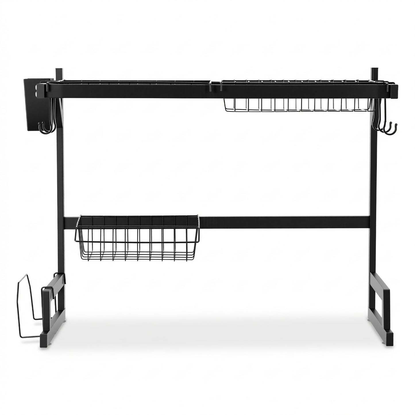 Cefito Dish Drying Rack for Kitchen Storage Organisation Kitchen Sink Organiser Dish Drainer