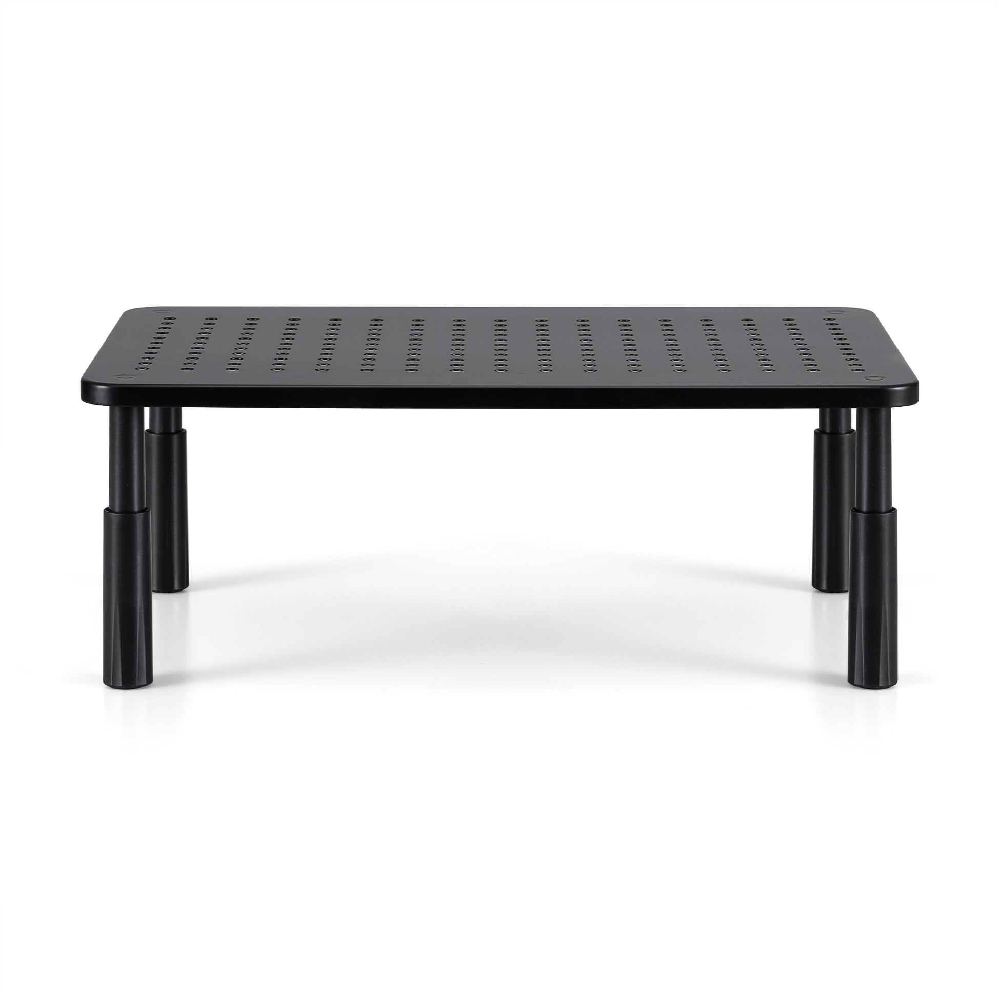 Artiss Monitor Stand Adjustable Riser For Computer Monitor And Laptop 3 Height Desk Organizer Black-2