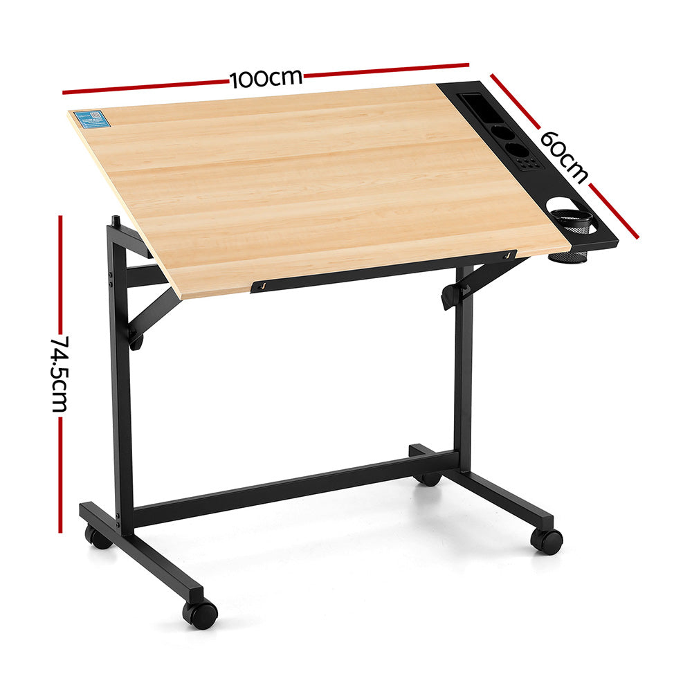 Artiss Drafting Table Drawing Desk Art Desk Multi-Functional Craft Drawing Table-1