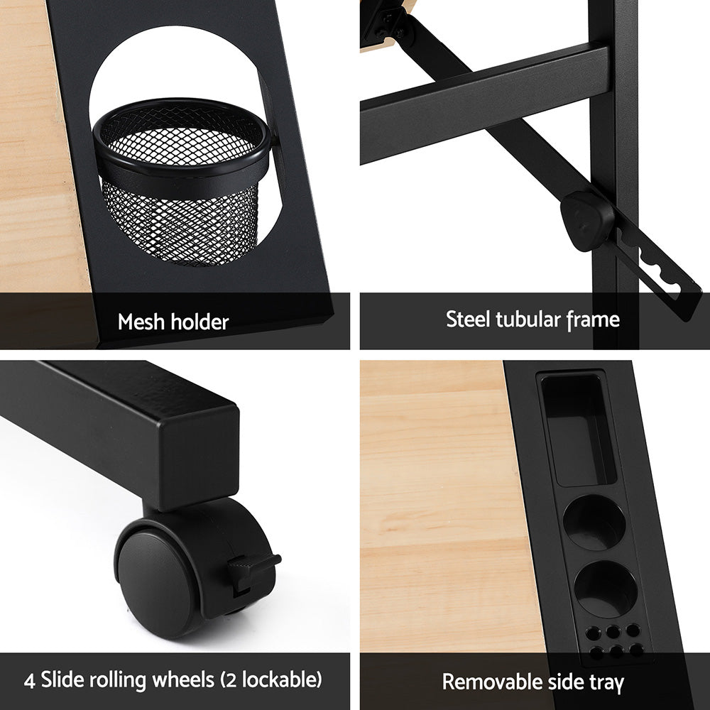 Artiss Drafting Table Drawing Desk Art Desk Multi-Functional Craft Drawing Table-5