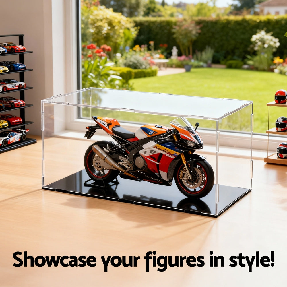 Artiss Clear Acrylic Display Case Dustproof Protection Box For Car Toys 15CM-6