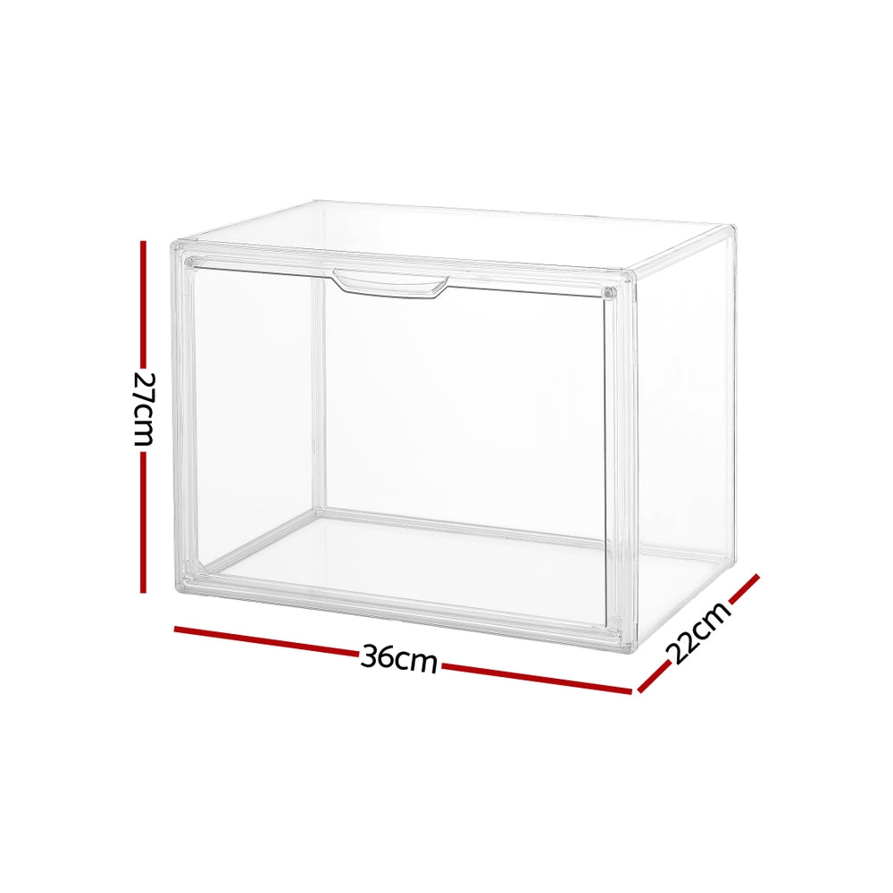 Artiss Clear Acrylic Display Case Dustproof Protection Box For Toys 27CM-2