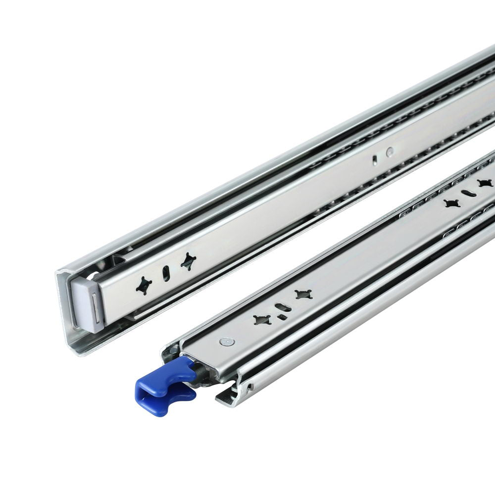 Giantz 2x Drawer Slides Heavy Duty Full Extension Locking 750-1500mm Length-0