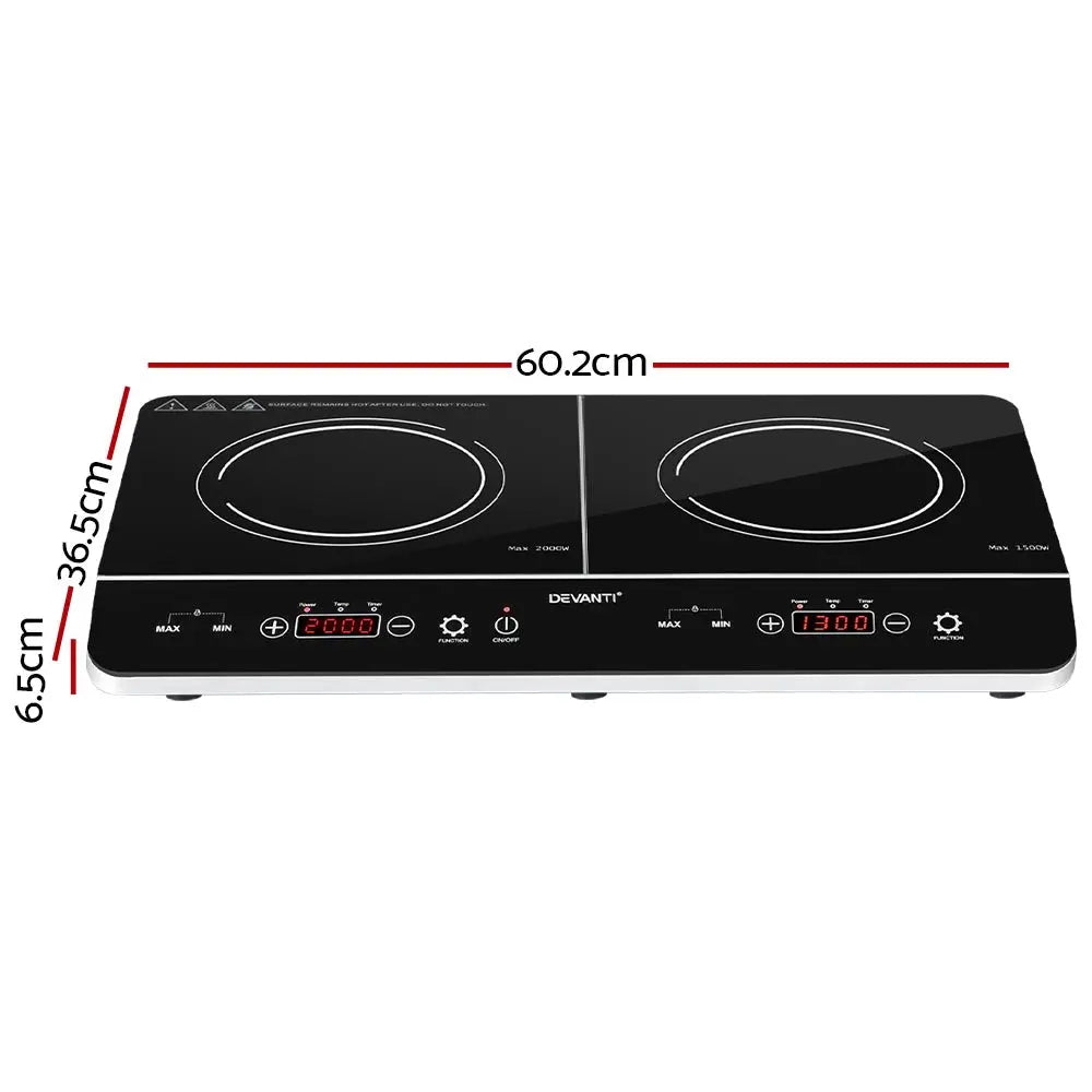Devanti Induction Cooktop 60cm Portable Cooker-1