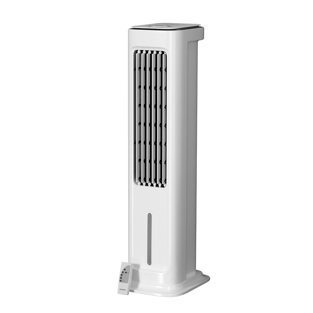 Devanti Tower Evaporative Air Cooler Conditioner Portable Cool Fan Humidifier 6L-0