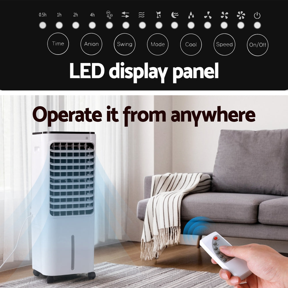 Devanti 12L Evaporative Air Cooler Conditioner-4