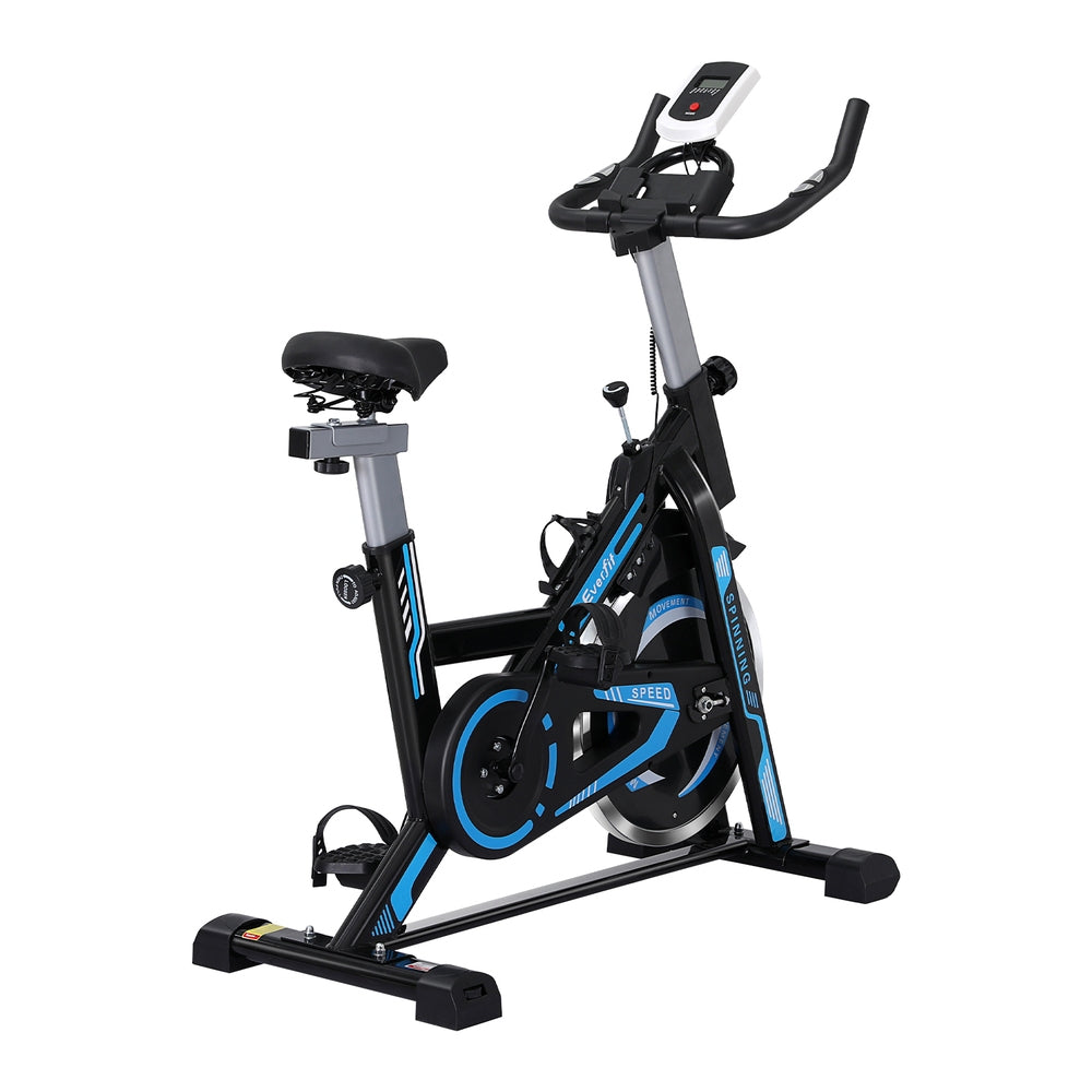 Everfit Spin Bike Exercise Bike 13KG Flywheel Fitness 150kg capacity-2