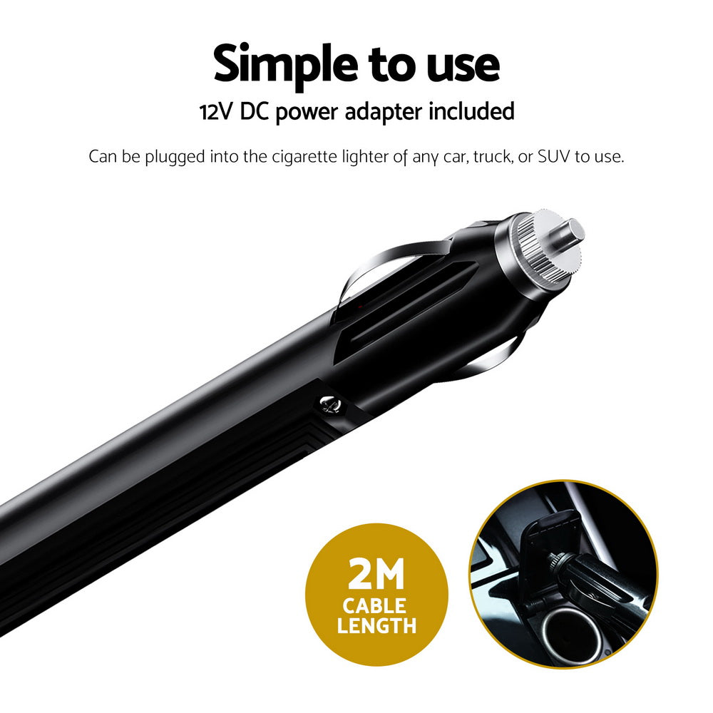 Giselle Electric Heated Blanket Car Throw Rug Grey-4