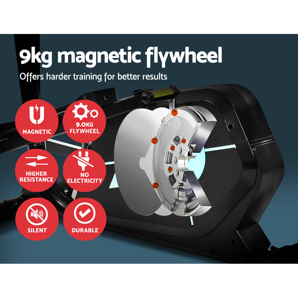 Everfit Exercise Bike Elliptical Cross Trainer Home Gym Fitness Machine 100kg-4