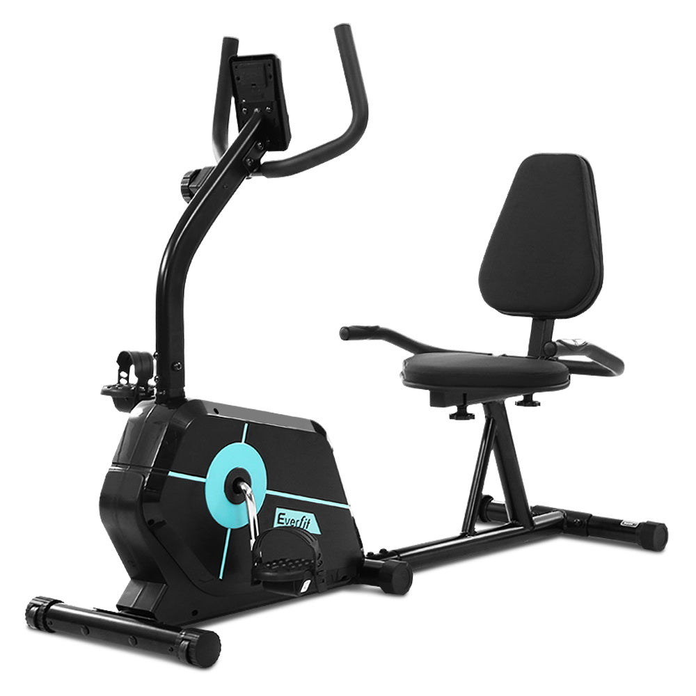 Everfit Exercise Bike Magnetic Recumbent Indoor Cycling Home Gym Cardio 120kg-2