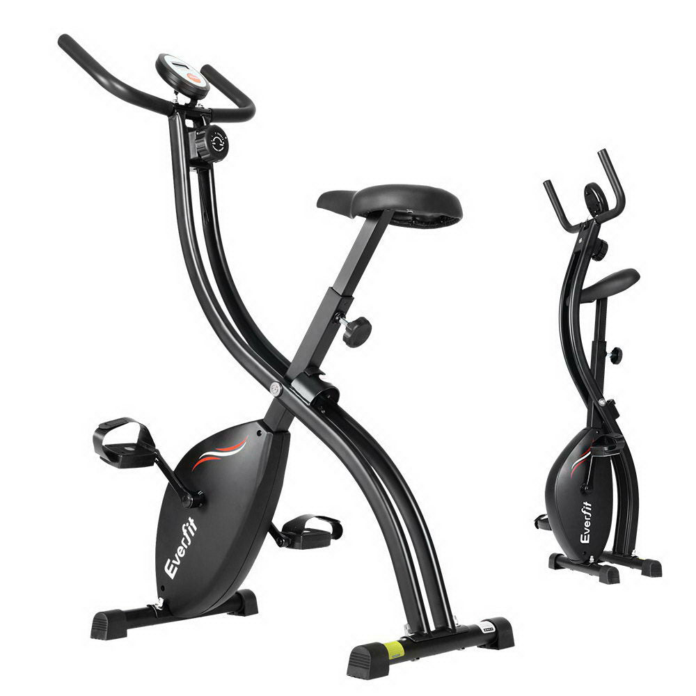 Everfit Folding Exercise Bike Magnetic X-Bike Bicycle Indoor Cycling Cardio-0