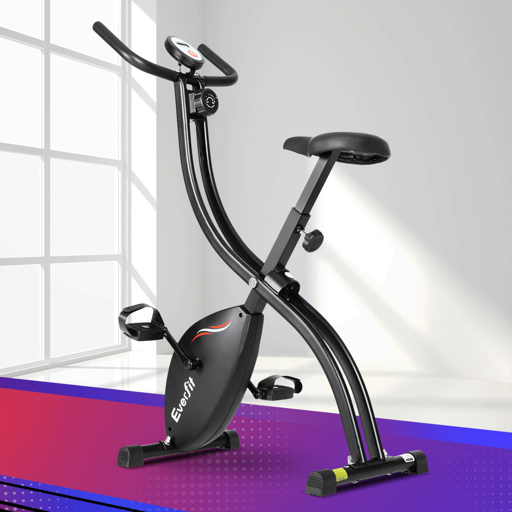 Everfit Folding Exercise Bike Magnetic X-Bike Bicycle Indoor Cycling Cardio-6