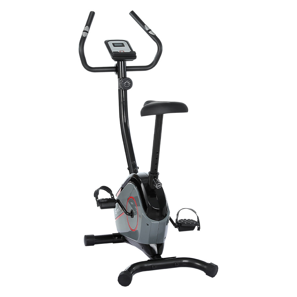 Everfit Magnetic Exercise Bike 8 Levels Upright Bike Fitness Home Gym Cardio-3