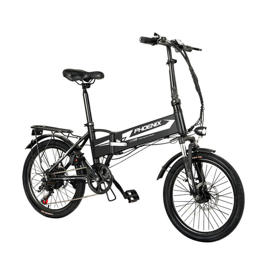Phoenix 20 Inch Electric Bike Folding Urban Bicycle eBike Removable Battery-0