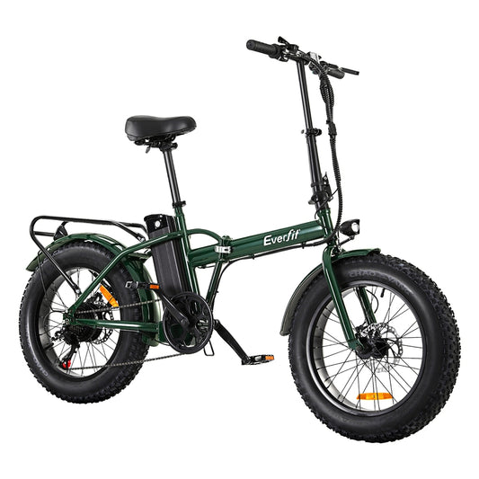 Everfit 20 Inch Folding Electric Bike Urban City Bicycle eBike Rechargeable-0