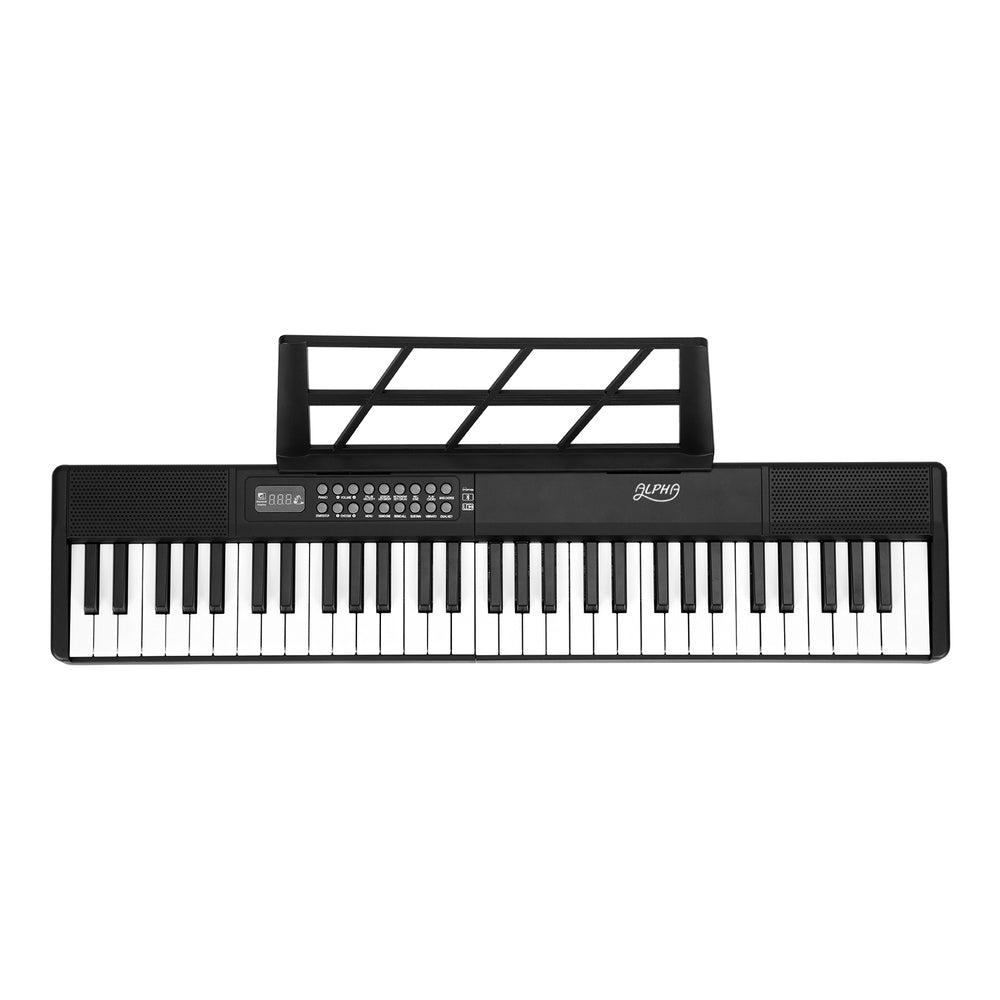 Alpha 61 Keys Foldable Electronic Piano Keyboard Digital Electric w/ Carry Bag-2