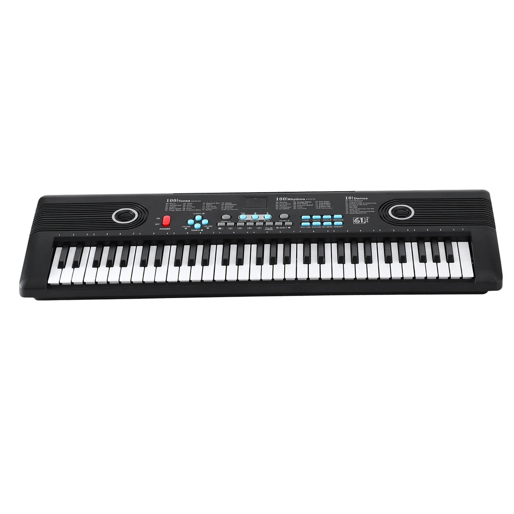 Alpha 61-Key Digital Piano Keyboard Electric Kids Gift Black-2