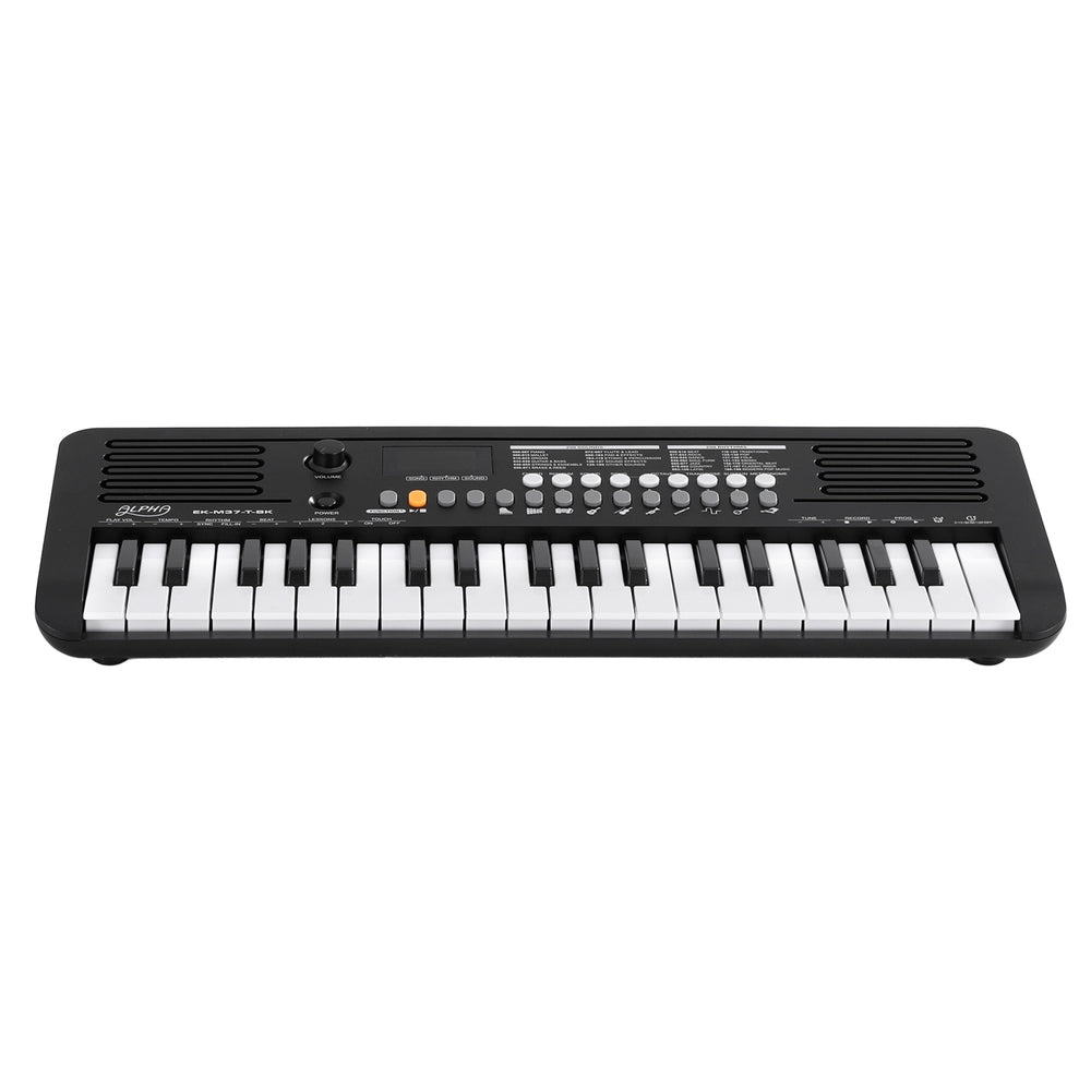 Alpha 37-Key Digital Piano Keyboard Electric Black-2