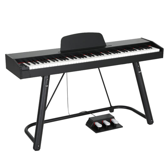 Alpha 88 Keys Electronic Piano Keyboard Digital Electric w/ Stand Full Weighted-0