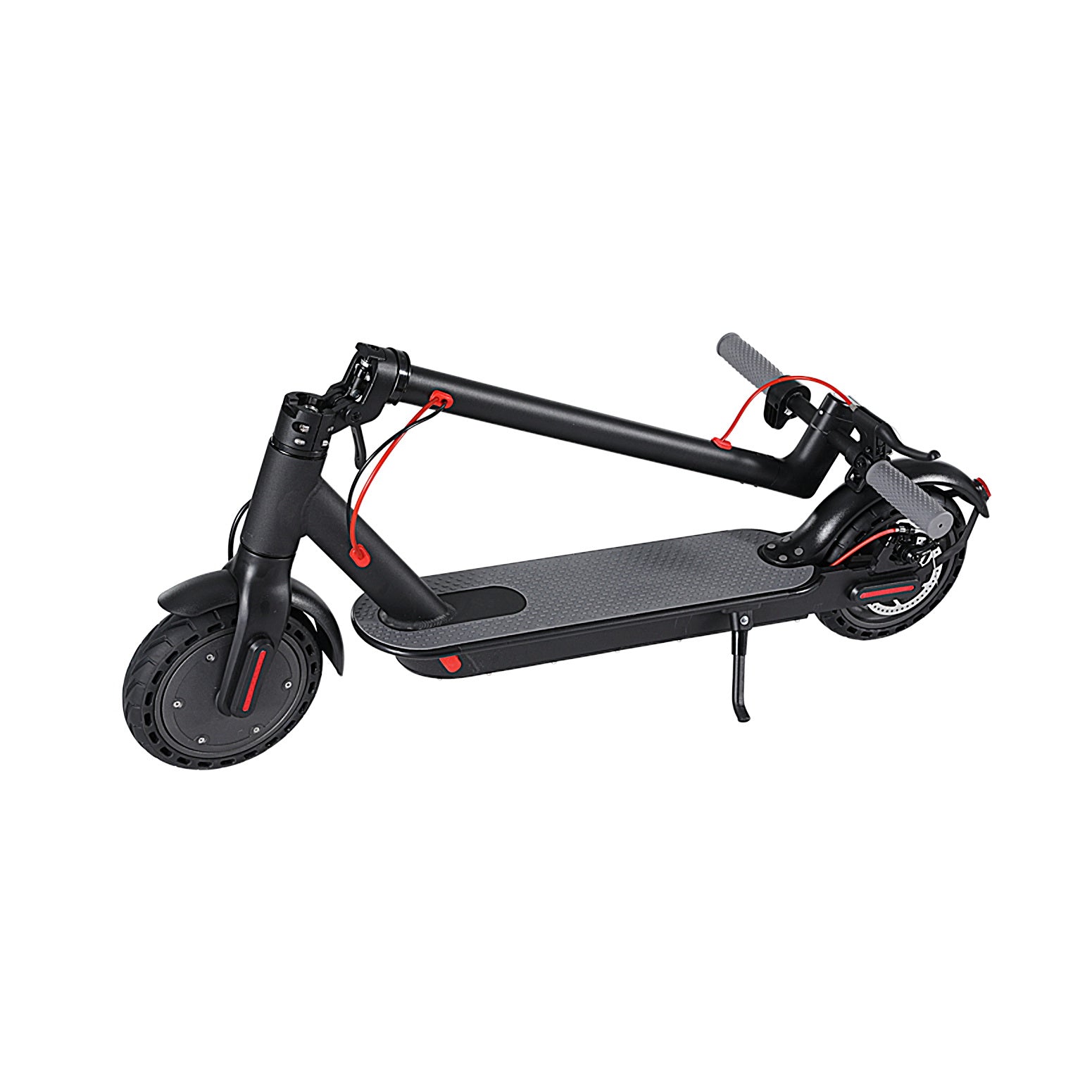 Electric Scooter 500W 25KM/H Folding Portable Riding For Adults Commuter Black-3