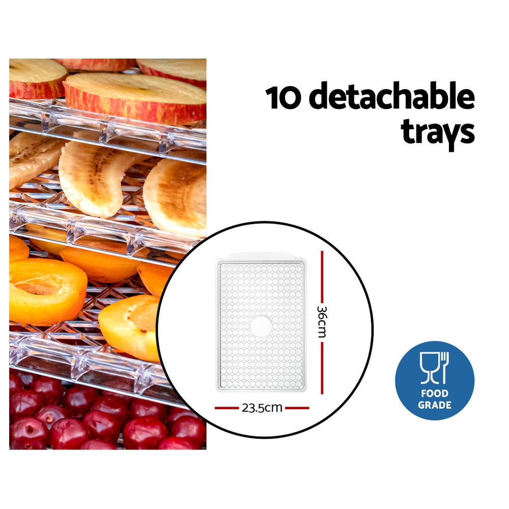 Devanti 10 Trays Food Dehydrator-4