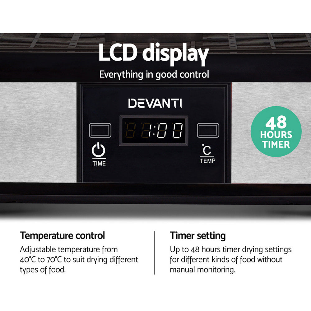 Devanti 5 Trays Food Dehydrator-5