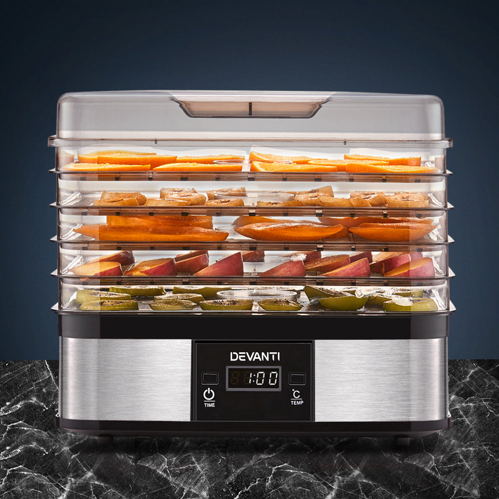 Devanti 5 Trays Food Dehydrator-0