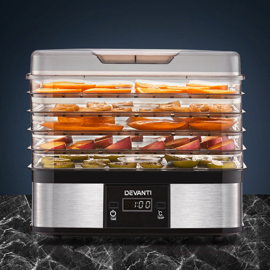Devanti 5 Trays Food Dehydrator-0