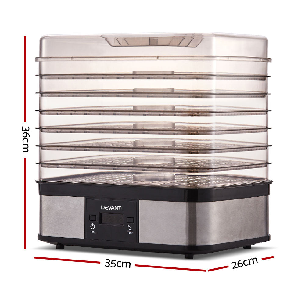 Devanti 7 Trays Food Dehydrator-1