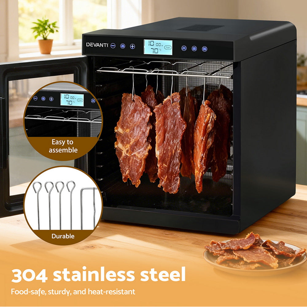 Devanti 304 Stainless Steel Hanging Rack Accessory for Food Dehydrator-4