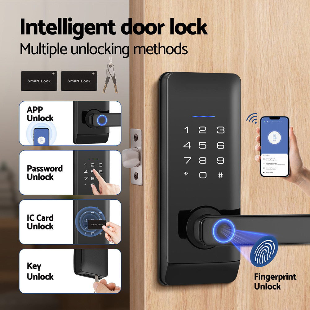 UL-tech Fingerprint Door Lock Smart Home System-3