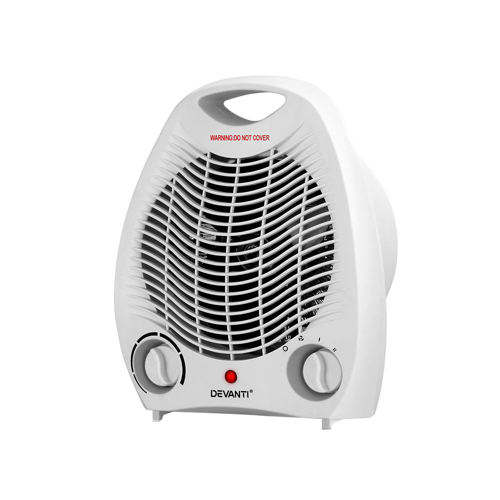 Devanti Electric Fan Heater 2000W-0