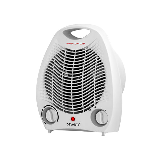 Devanti Electric Fan Heater 2000W-0