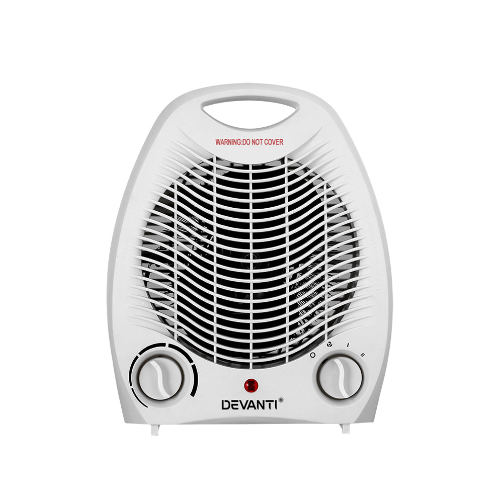 Devanti Electric Fan Heater 2000W-2